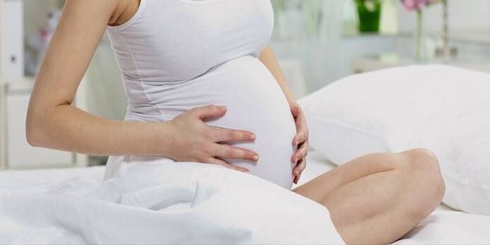 Křečové žíly pánve během těhotenství
